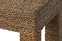 DKD Home Decor Consola de Fibra y Teca Natural