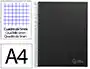 Liderpapel Cuaderno Espiral A4 Micro Jolly Tapa Forrada 140 Hojas Cuadro 5mm Negro