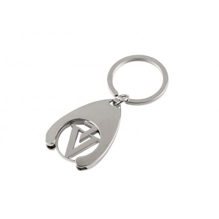 Victoria Vynn Llavero Shopping Token Plata Victoria Vynn Llavero Shopping Token Plata