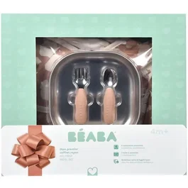 Beaba Caja de regalo para la primera comida Savannah Bloom