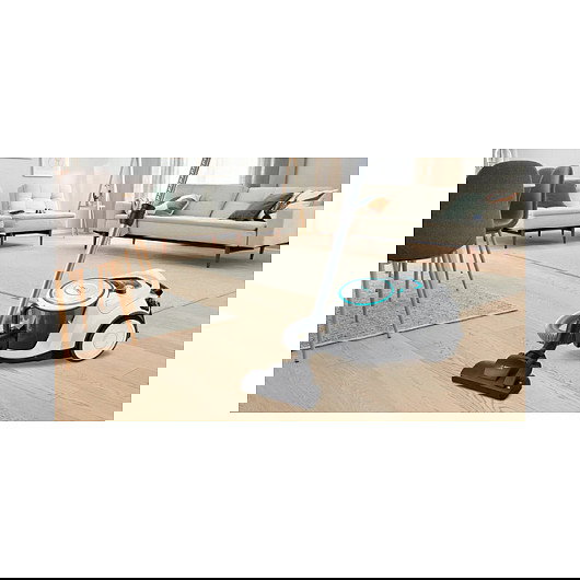 Bosch Serie | 6 ProHygienic BGC41XHYG - Aspiradora cilíndrica sin bolsa, 700W, filtro higiénico, 2.4L, para suelo duro