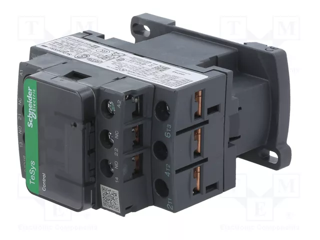 SCHNEIDER ELECTRIC Contactor TeSys D LC1D18G7 3-polar 120VAC