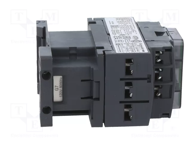 SCHNEIDER ELECTRIC Contactor TeSys D LC1D18G7 3-polar 120VAC
