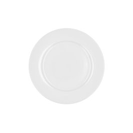 Plato Postre Porcelana Glacial Ala Ancha Bidasoa 19 cm (36 Unidades)