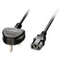 Lindy Cable de alimentación UK 3 Pin a IEC C13, 2m