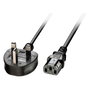 Lindy Cable de alimentación UK 3 Pin a IEC C13, 2m