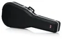 Gator Estuche rígido moldeado para guitarra dreadnought de 12 cuerdas - Negro