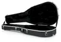 Gator Estuche rígido moldeado para guitarra dreadnought de 12 cuerdas - Negro