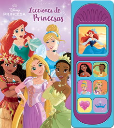 PI KIDS Lecciones de Princesas. 7 Botones Disney Princesas.