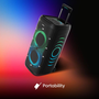 Hisense Party Thunder Altavoz para fiestas Negro 620 W