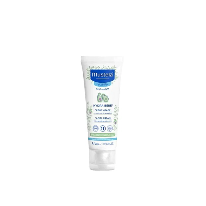 Mustela Hydra-Bebe Crema Facial Hidratante con Aguacate 40 ml