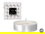 Acorde Set 50 Velas Tea Light Blancas 3H 18x2x18cm (Set de 18)