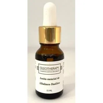 OLEOTHERAPY Aceite Esencial ECO de Albahaca 15ml OLEOTHERAPY Aceite Esencial ECO de Albahaca 15ml