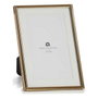 Marco de Fotos Gift Decor Dorado Cristal Acero (12 Unidades)