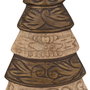 Figura Árbol Navidad Marrón 23,50 X 9 X 50 cm (Set de 2)