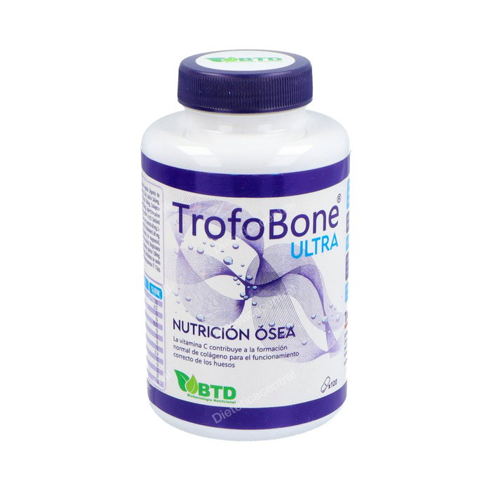 Trofodiet Trofobone Ultra 120Cap - Complemento Alimenticio para el Soporte de Huesos, Articulaciones y Tejido Conectivo Trofodiet Trofobone Ultra 120Cap - Complemento Alimenticio para el Soporte de Huesos, Articulaciones y Tejido Conectivo