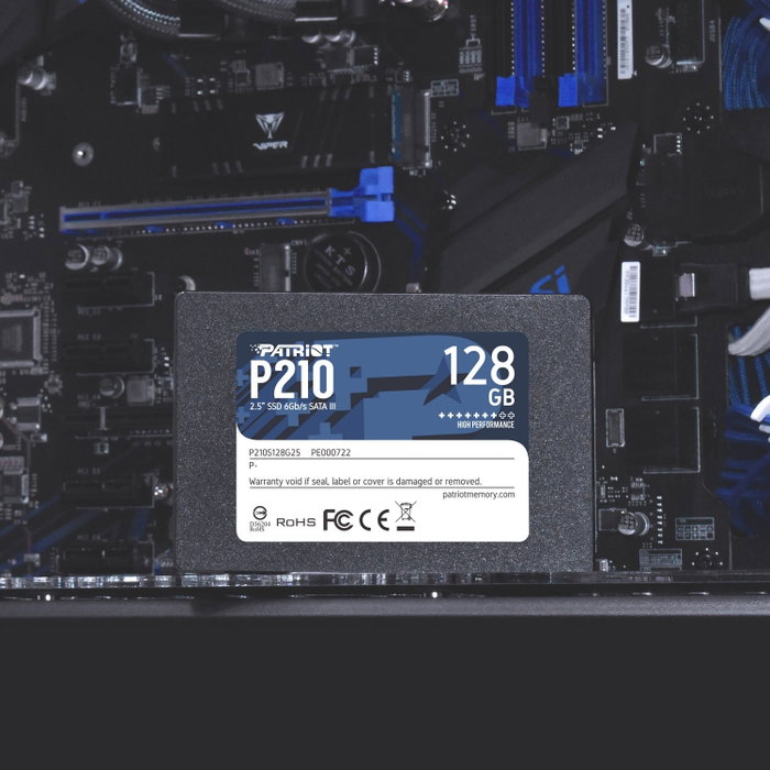 Patriot P210 128 GB SSD 2,5 pulg SATA III Patriot P210 128 GB SSD 2,5 pulg SATA III