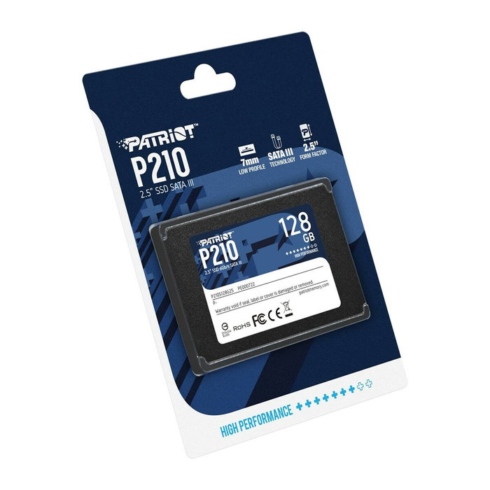 Patriot P210 128 GB SSD 2,5 pulg SATA III Patriot P210 128 GB SSD 2,5 pulg SATA III