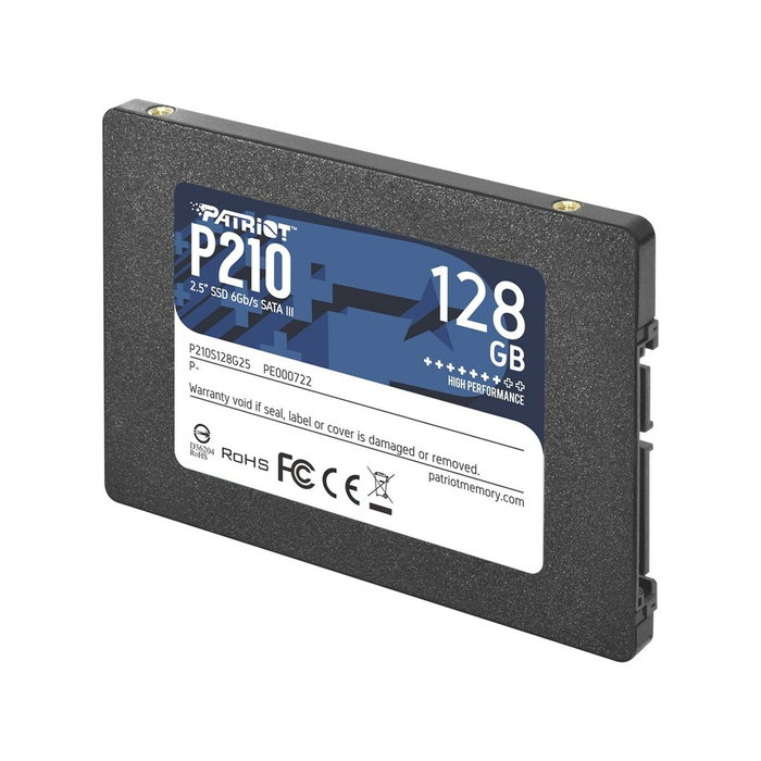 Patriot P210 128 GB SSD 2,5 pulg SATA III Patriot P210 128 GB SSD 2,5 pulg SATA III