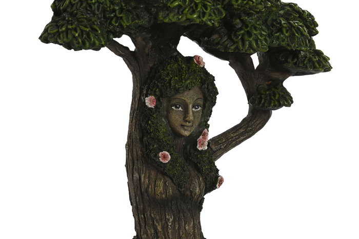 DKD Home Decor Figura de Resina Madre Naturaleza Verde y Marrón DKD Home Decor Figura de Resina Madre Naturaleza Verde y Marrón