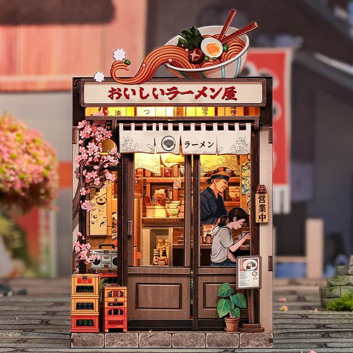 Maqueta Model Kit Miniature House Oishii Kyoto 22 x 13 cm Maqueta Model Kit Miniature House Oishii Kyoto 22 x 13 cm