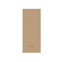 Duni Servilleta de Celulosa Slim Marrón Eco, Un Solo Uso, 40x33 cm (260u)