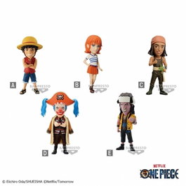 Banpresto Figura WORLD COLLECTABLE FIGURE vol.1 (One Piece Netflix Series) - Figura de Colección de 7cm - Unidad Aleatoria