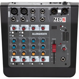 Allen & Heath ZED-6 Mezcladora Analógica Compacta