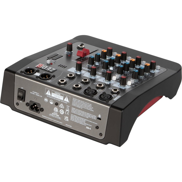 Allen & Heath ZED-6 Mezcladora Analógica Compacta Allen & Heath ZED-6 Mezcladora Analógica Compacta