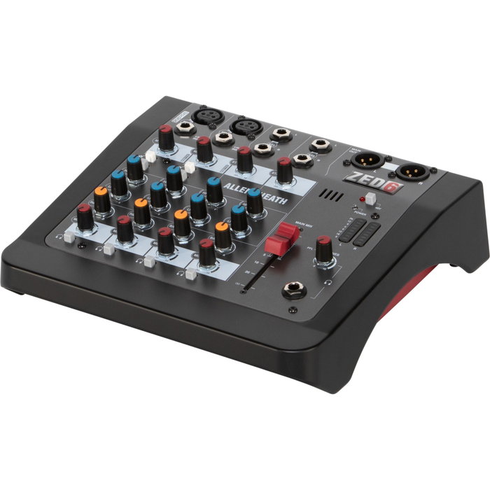 Allen & Heath ZED-6 Mezcladora Analógica Compacta Allen & Heath ZED-6 Mezcladora Analógica Compacta