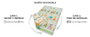Ociotrends Tapiz Baby Comford Fácil Plegado y Bordes Reforzados 180 cm x 120 cm