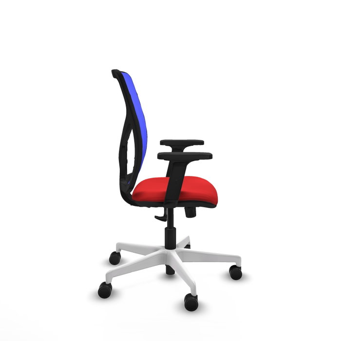 PIQUERAS Y CRESPO Silla de oficina Motilla con mecanismo Sincro, Rojo y Azul PIQUERAS Y CRESPO Silla de oficina Motilla con mecanismo Sincro, Rojo y Azul