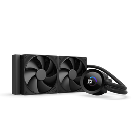 NZXT RL-KN240-B2 Kraken 240 V2 Refrigeración Líquida AIO 240mm con Pantalla y Ventiladores Negro