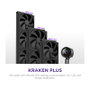 NZXT Kraken Plus 240 V2 con pantalla TFT de 1,54 pulgadas, Negro