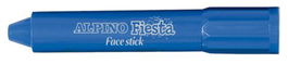 Maquillaje Alpino Fiesta Face Stick Barra De 5 Gr. Azul (Set de 6)