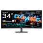 Gigabyte MO34WQC36 Monitor Gaming Curvo 34” WQHD QD-OLED 360Hz 0.03ms KVM