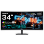 Gigabyte MO34WQC36 Monitor Gaming Curvo 34 Pulgadas WQHD QD-OLED 360Hz