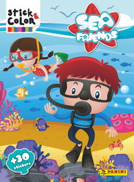 PANINI FONDO, EL MAR 88 - 88.SEA FRIENDS.(STICK & COLOR)