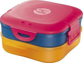 Tupper Maped 3 En 1 Concept Kids Rosa (Set de 6)