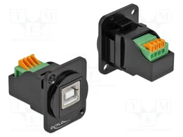 DeLOCK Módulo USB 2.0 Tipo-B hembra a bloque de terminales 86733