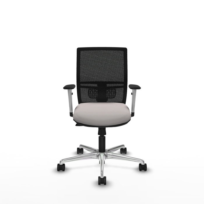 PIQUERAS Y CRESPO Silla de oficina Yunquera con mecanismo Sincro/Traslack Blanco y Negro PIQUERAS Y CRESPO Silla de oficina Yunquera con mecanismo Sincro/Traslack Blanco y Negro