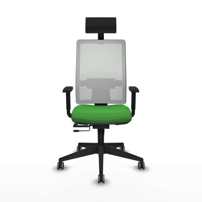 PIQUERAS Y CRESPO Silla de oficina Horna Verde y Blanco PIQUERAS Y CRESPO Silla de oficina Horna Verde y Blanco