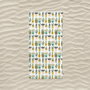 Mijölnir Toalla de Playa 75 x 150 cm Secado Rápido 60% Algodón 40% Poliéster