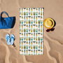 Mijölnir Toalla de Playa 75 x 150 cm Secado Rápido 60% Algodón 40% Poliéster