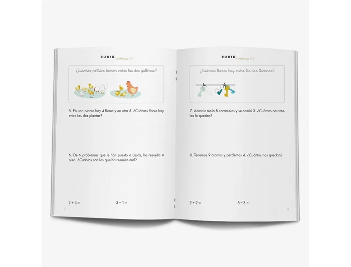 Rubio Cuaderno problemas nº 7 para el desarrollo intelectual del alumno
