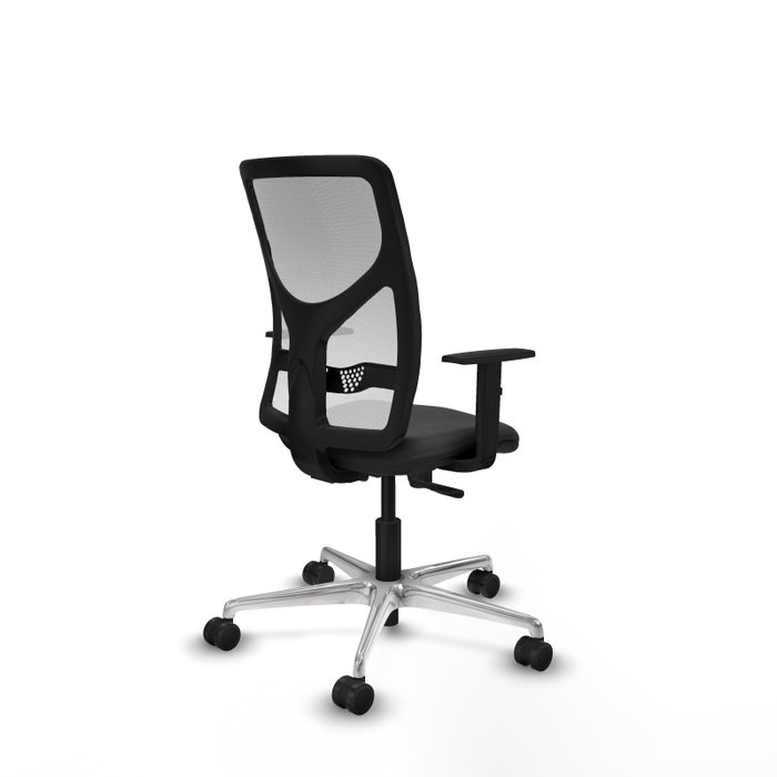 PIQUERAS Y CRESPO Silla de oficina Motilla con mecanismo Sincro, Gris oscuro y Blanco PIQUERAS Y CRESPO Silla de oficina Motilla con mecanismo Sincro, Gris oscuro y Blanco