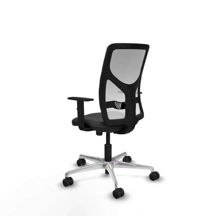 PIQUERAS Y CRESPO Silla de oficina Motilla con mecanismo Sincro, Gris oscuro y Blanco PIQUERAS Y CRESPO Silla de oficina Motilla con mecanismo Sincro, Gris oscuro y Blanco