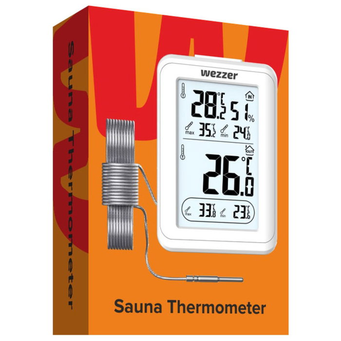 Levenhuk Wezzer SN10 Termómetro de Sauna Blanco Levenhuk Wezzer SN10 Termómetro de Sauna Blanco