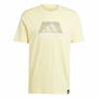 Camiseta de Manga Corta Hombre Adidas Codes Bos Graphic Amarillo