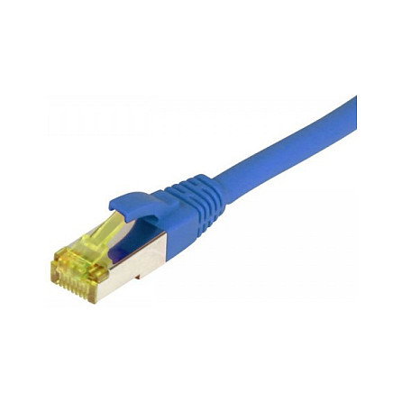 Synergy21 Patchkabel RJ45 CAT6A 500MHz 10m Azul S-STP(S/FTP) TPE/LSZH Ultraflex AWG26 con Cable Interno CAT7 Synergy21 Patchkabel RJ45 CAT6A 500MHz 10m Azul S-STP(S/FTP) TPE/LSZH Ultraflex AWG26 con Cable Interno CAT7